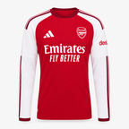 Arsenal 2026/27 Home Player Long Sleeve Jersey — front product view