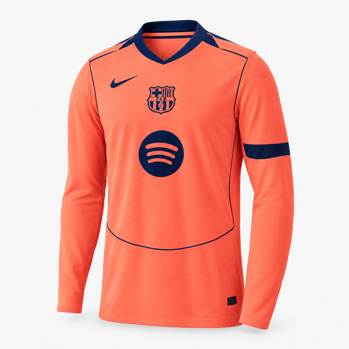 Barcelona 2025/26 Third Long Sleeve Jersey — front product view
