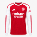 Arsenal 2025/26 Home Long Sleeve Jersey — front product view