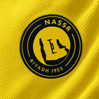 Al-Nassr 2026/27 Home Kids Kit — crest detail