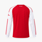 Arsenal 2025/26 Home Long Sleeve Jersey — back product view
