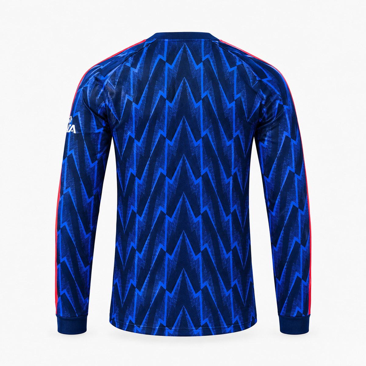 Arsenal 2025/26 Away Player Long Sleeve Jersey — back product view