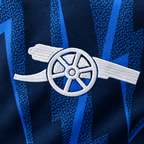 Arsenal 2025/26 Away Long Sleeve Jersey — crest detail