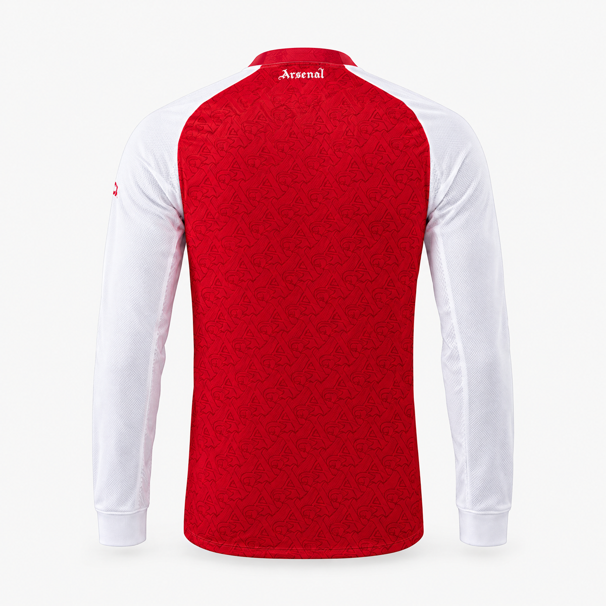 Arsenal 2025/26 Home Player Long Sleeve Jersey — back product view