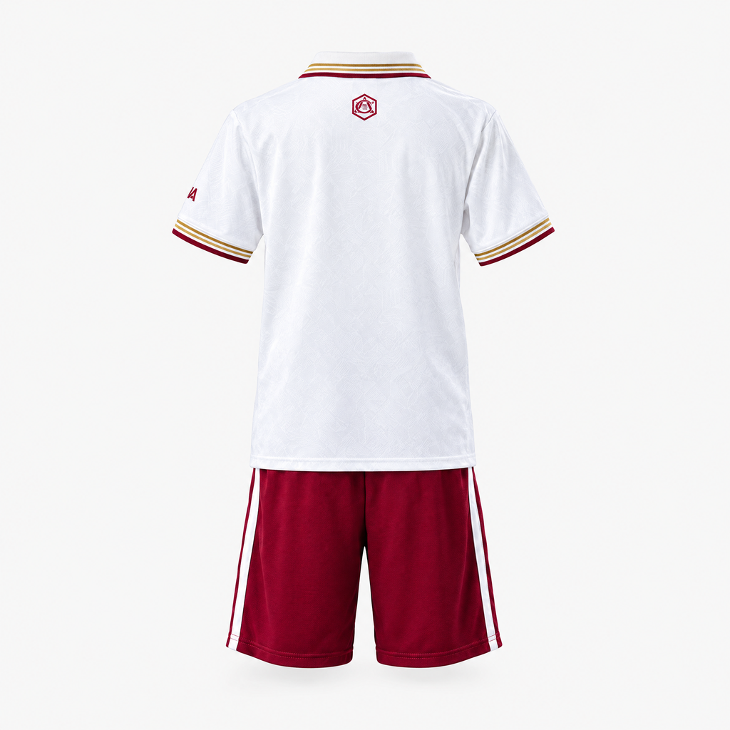 Arsenal 2025/26 Third Kids Kit — back product view