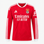 Benfica 2026/27 Home Long Sleeve Jersey — front product view