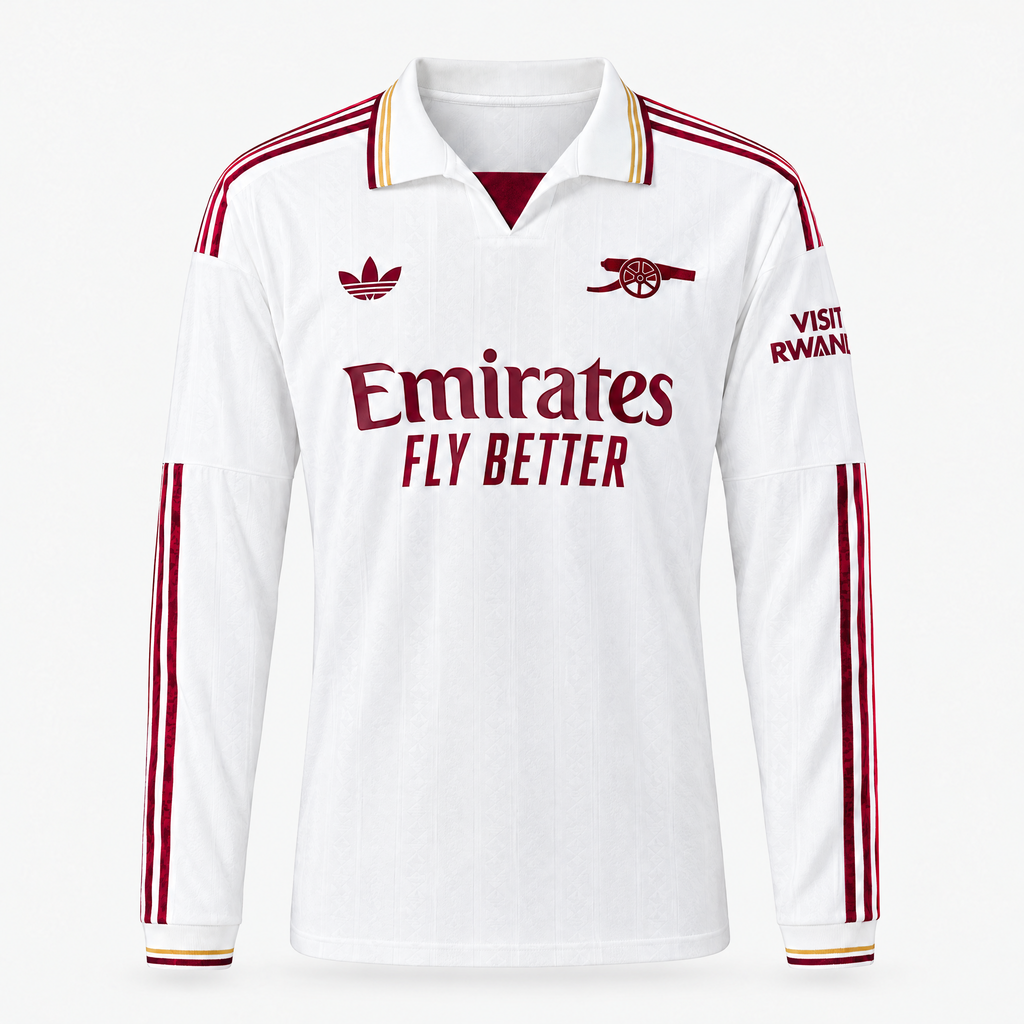 Arsenal 2025/26 Third Long Sleeve Jersey — front product view