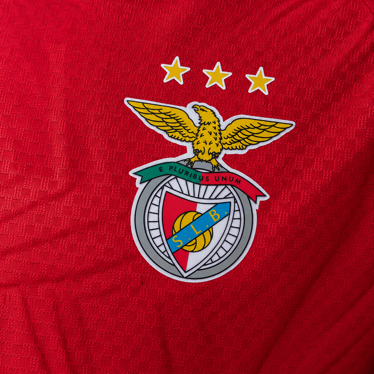 Benfica 2026/27 Home Player Jersey — crest detail