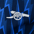 Arsenal 2025/26 Away Player Long Sleeve Jersey — crest detail