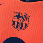 Barcelona 2025/26 Third Player Long Sleeve Jersey — crest detail