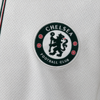 Chelsea 2025/26 Away Long Sleeve Jersey - fabric and crest detail