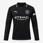 Manchester City 2025/26 Away Long Sleeve Jersey - front view