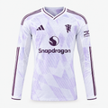Manchester United 2025/26 Away Player Long Sleeve Jersey - front view