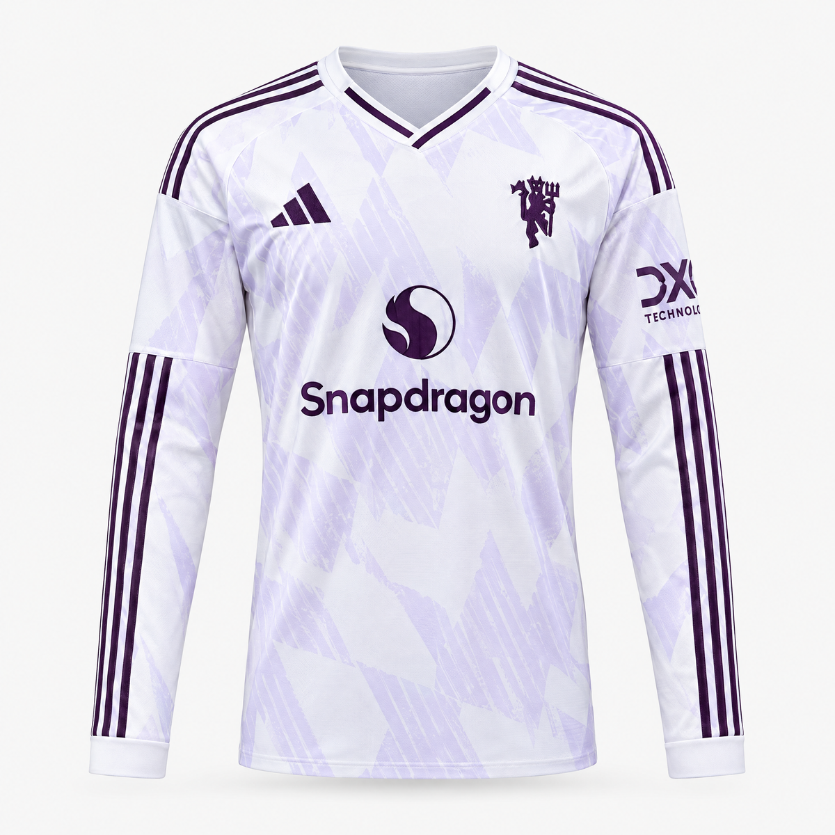 Manchester United 2025/26 Away Long Sleeve Jersey - front view