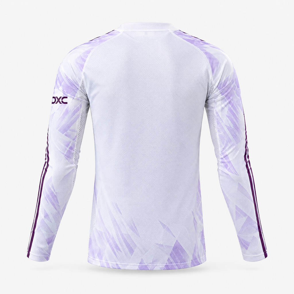 Manchester United 2025/26 Away Player Long Sleeve Jersey - back view
