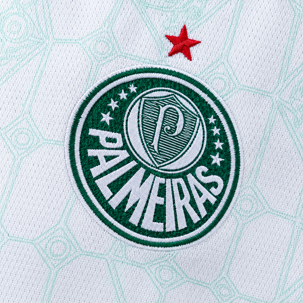 Palmeiras 2025/26 Away Women's Jersey — crest detail