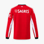 Benfica 2025/26 Home Long Sleeve Jersey — back view