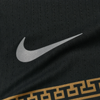 Chivas Guadalajara 2026/27 black third player jersey - performance mark and engineered fabric macro detail