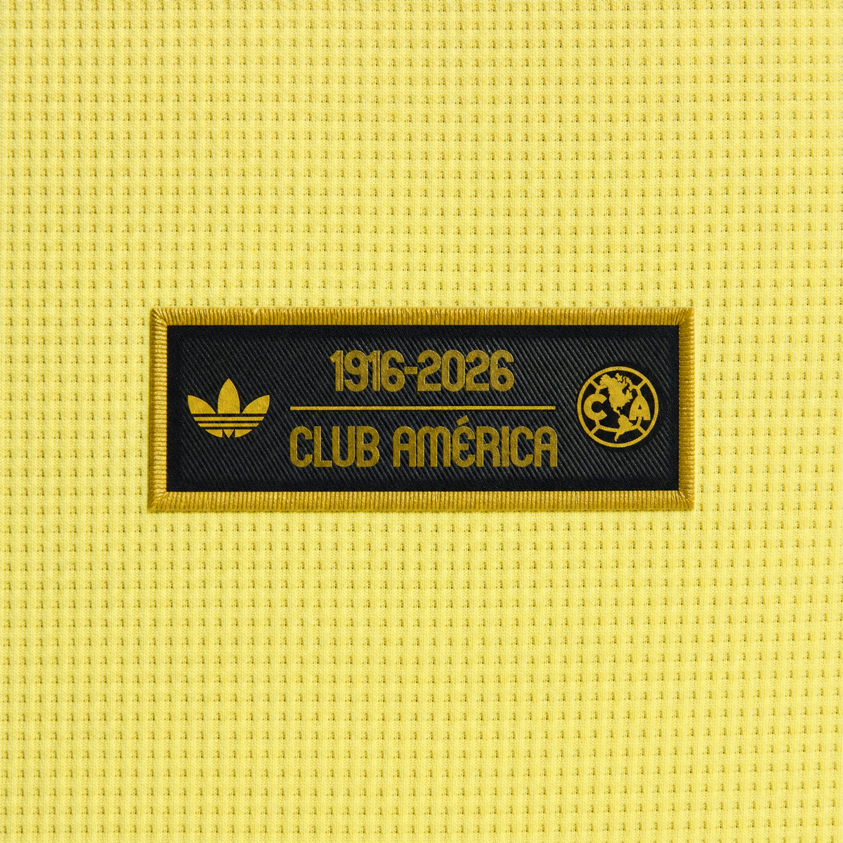 Club America 110th anniversary 2026/27 authentic jersey - 1916-2026 hem patch detail
