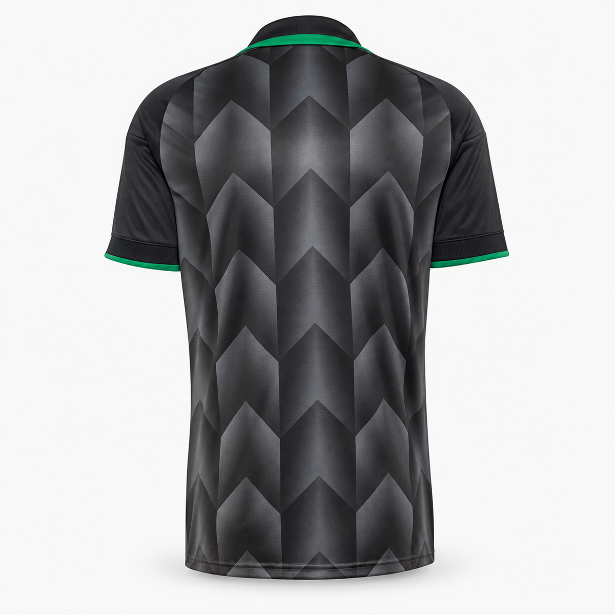 RC Lens 2026/27 Away Jersey — back view, AI-assisted background cleanup from product reference