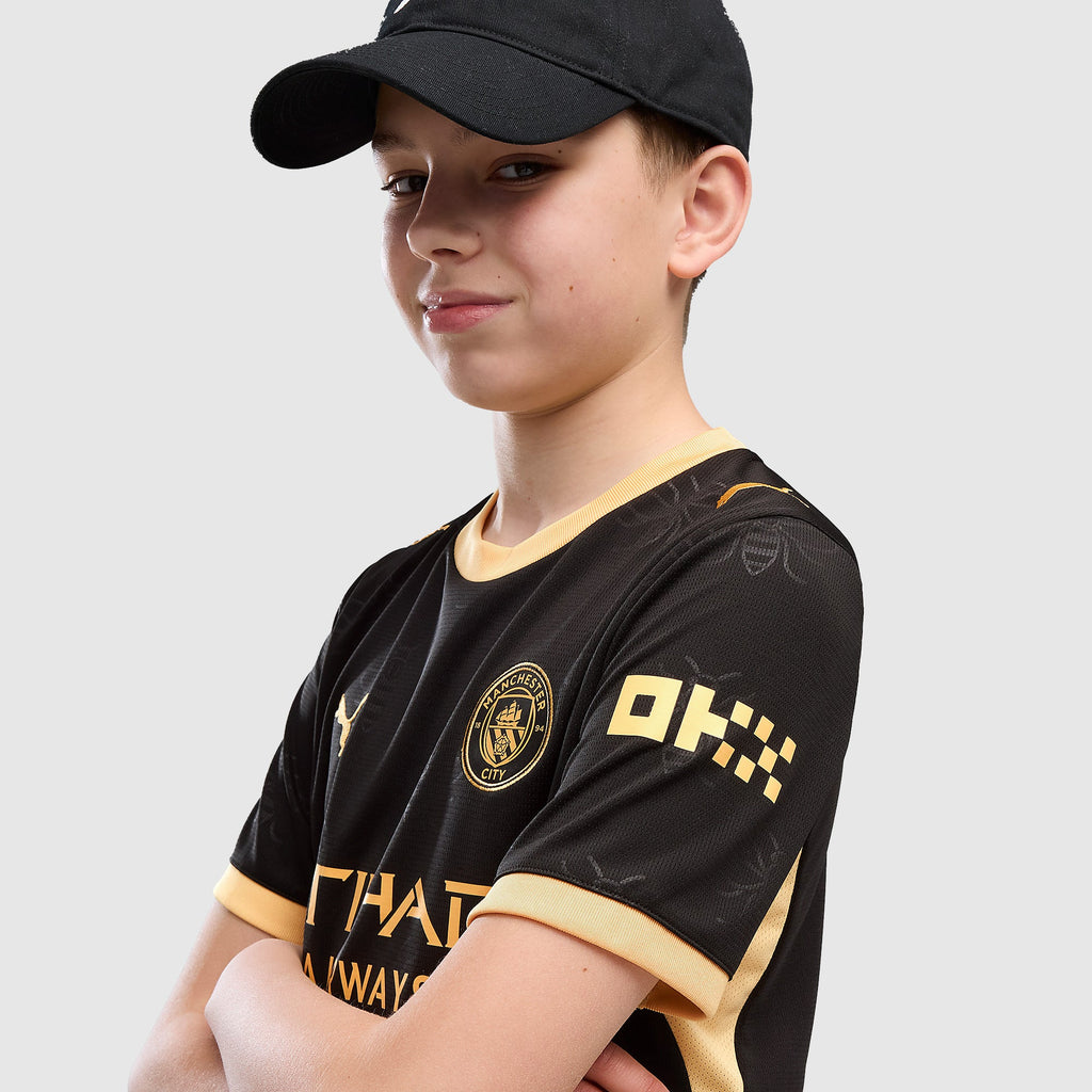 Manchester City 2026/27 Away Kids Kit — product view 4