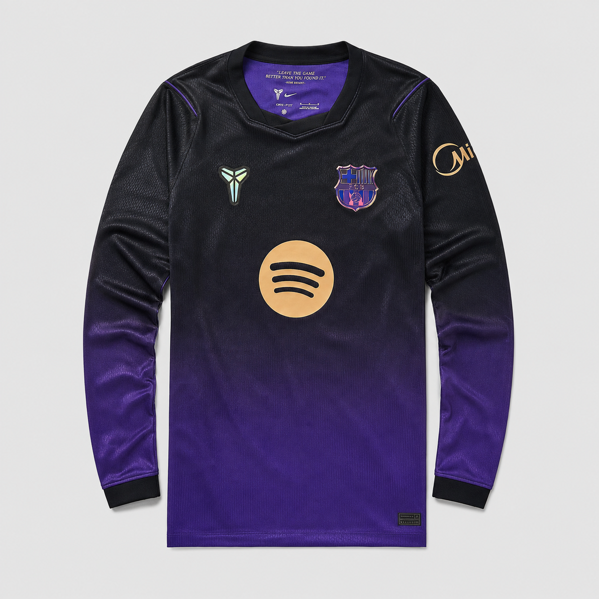 Barcelona 26/27 Away Long Sleeve Jersey — front