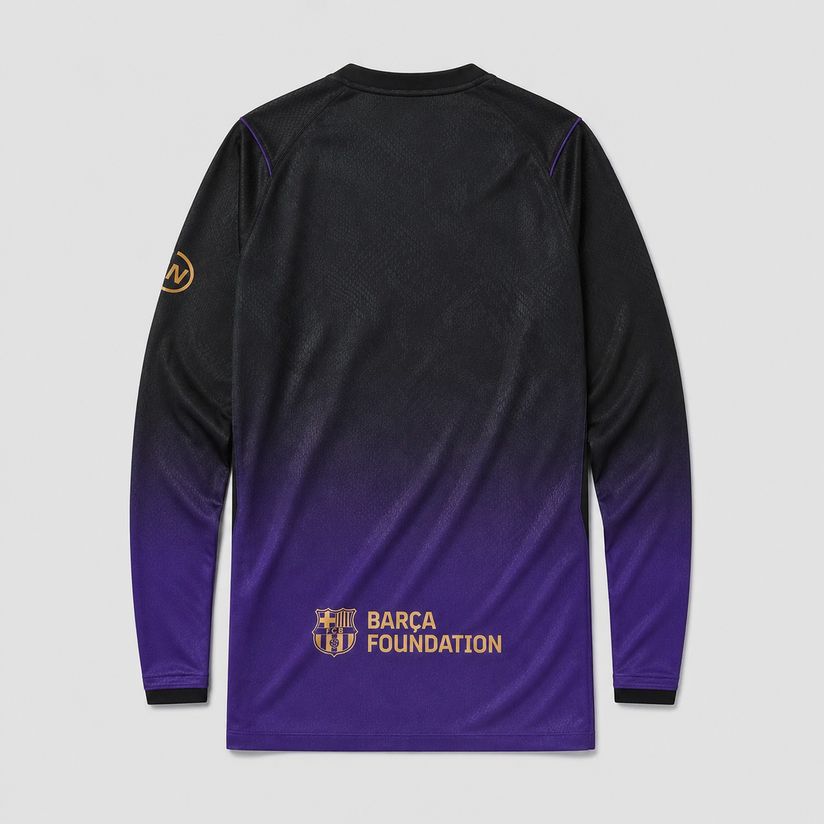 Barcelona 26/27 Away Long Sleeve Jersey — back