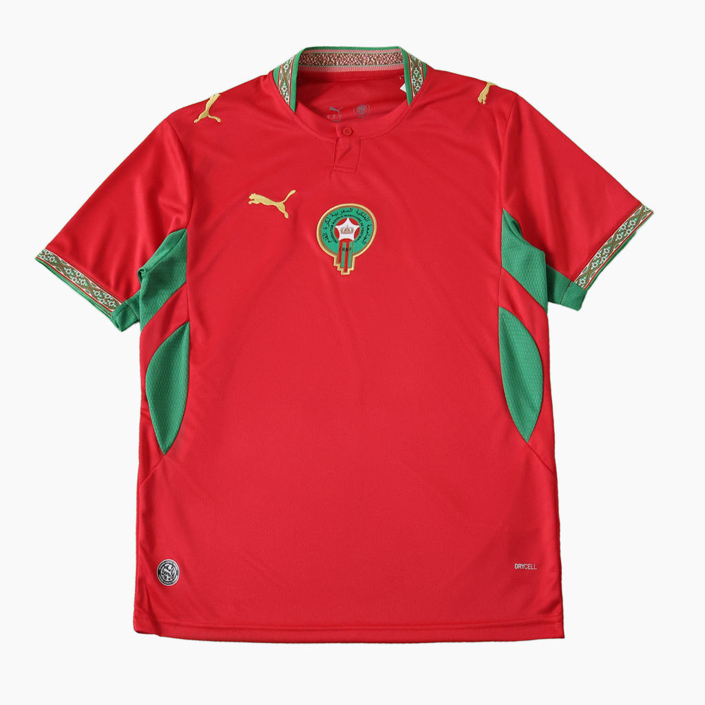 Morocco 2026 Home soccer jersey - isolated front view