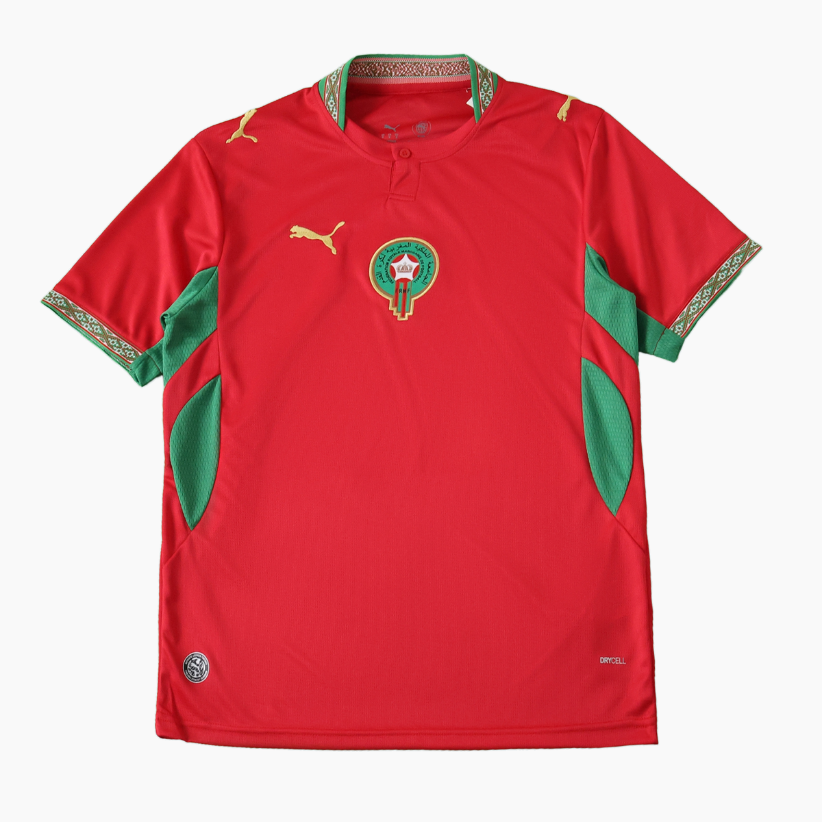 Morocco 2026 Home soccer jersey - isolated front view