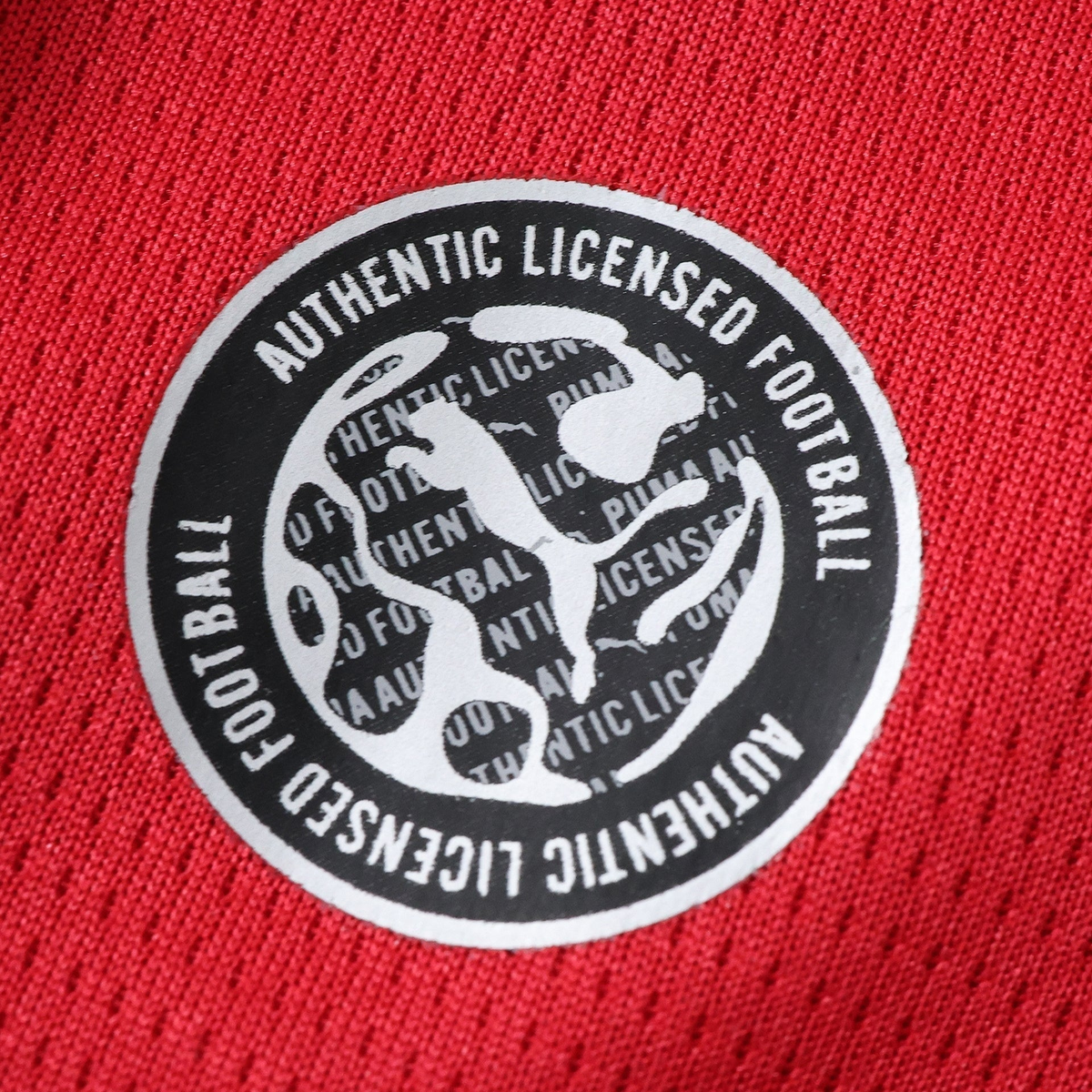 Morocco 2026 Home soccer jersey - hem label detail