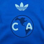 Club America 2026/27 110th Anniversary Blue short sleeve jersey - chest crest and trefoil detail