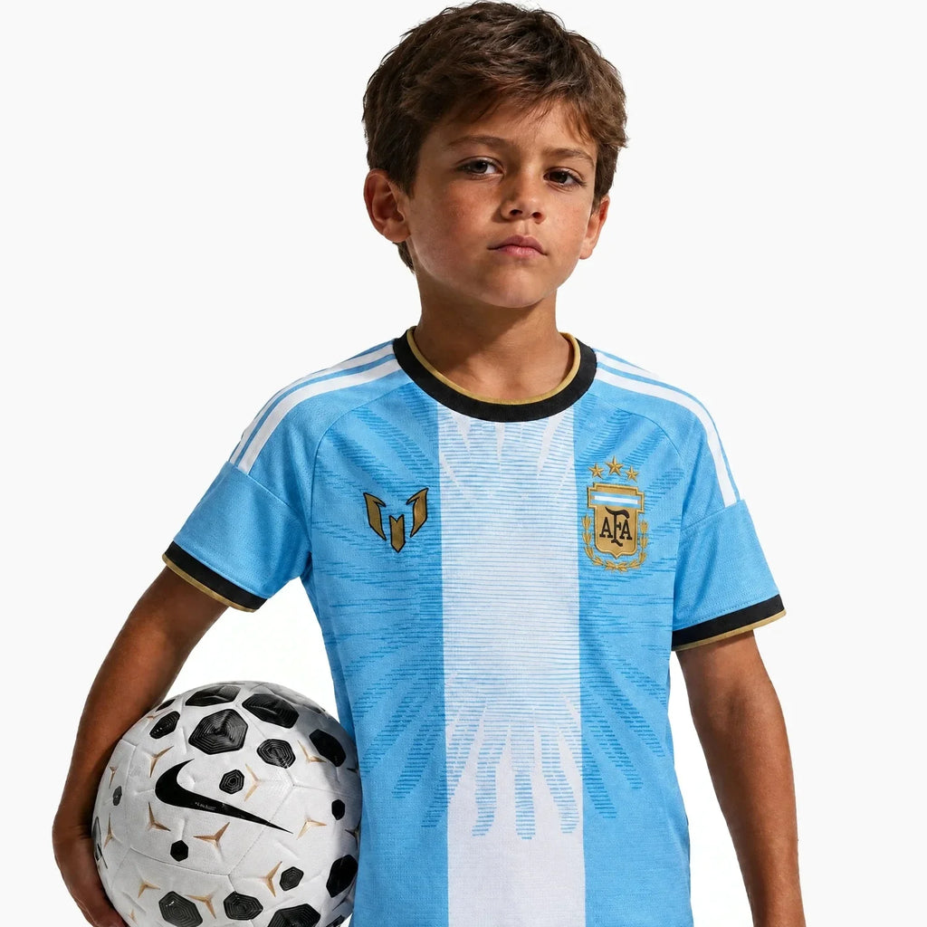 Argentina Messi 26 "Último Tango" Kids Jersey