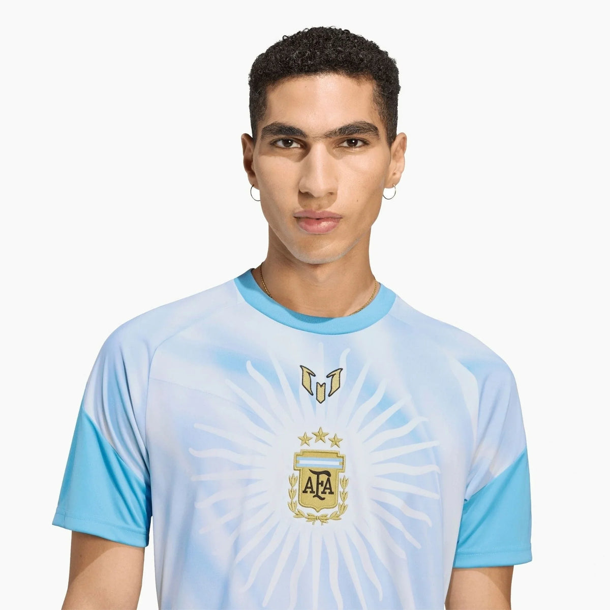 Argentina Messi 26 Pre-Match Jersey — View 3