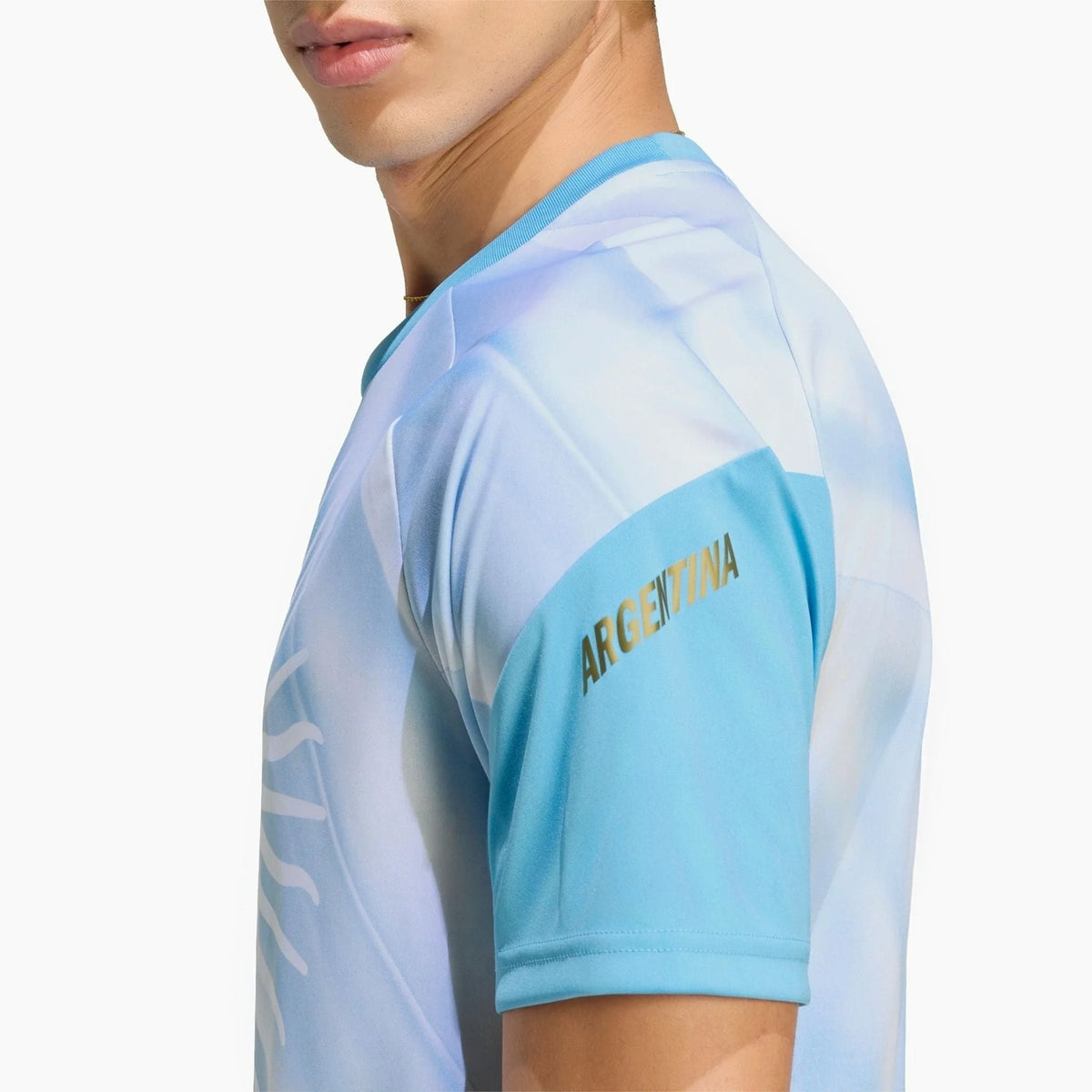 Argentina Messi 26 Pre-Match Jersey — View 4
