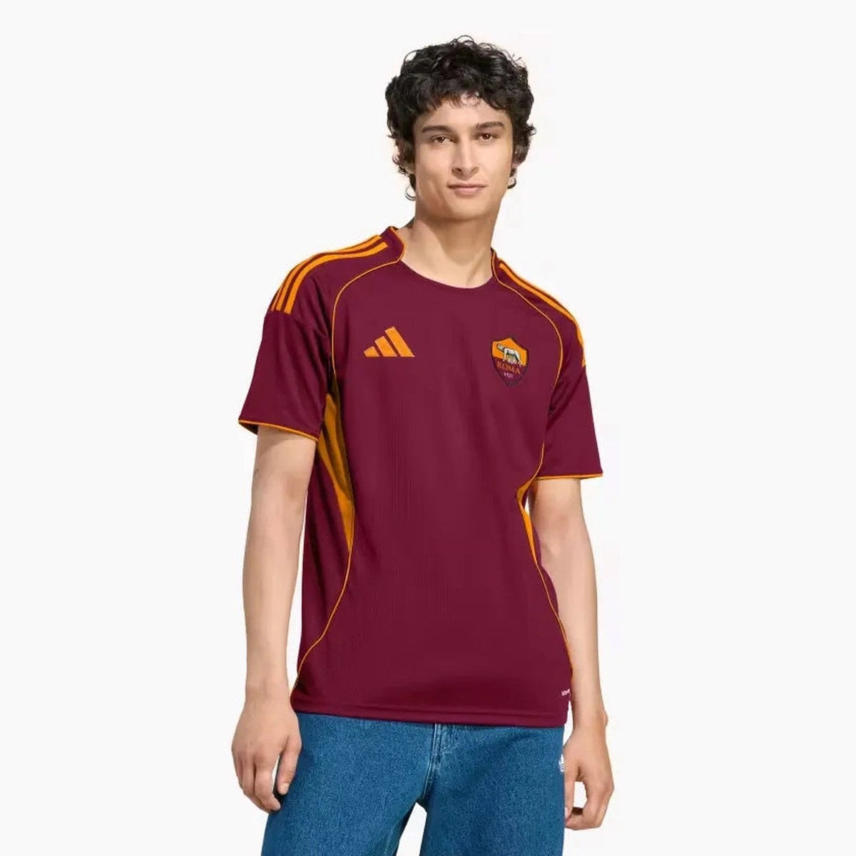 AS Roma 2025/26 Home Jersey - model view