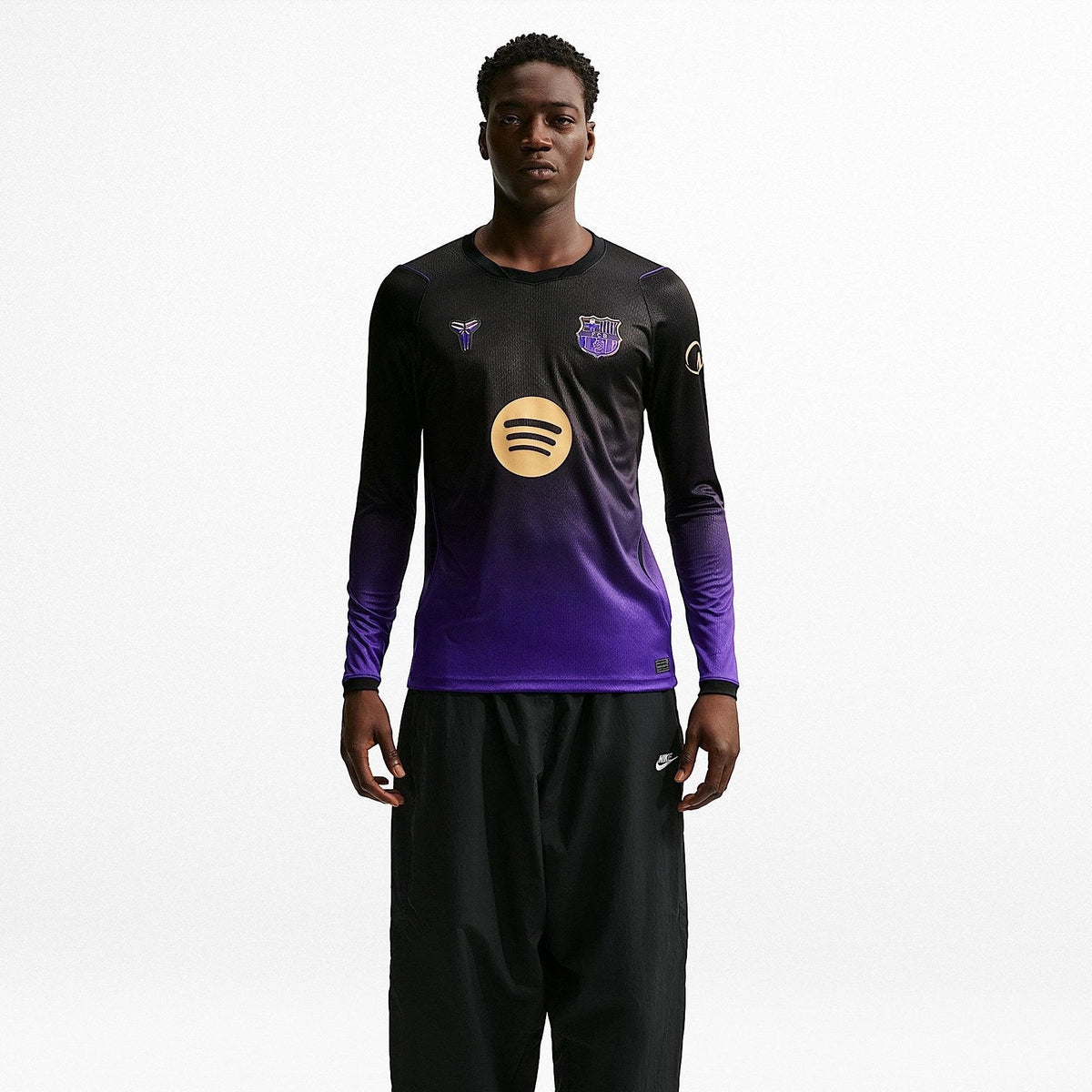 Barcelona 26/27 Away Long Sleeve Jersey — View 3