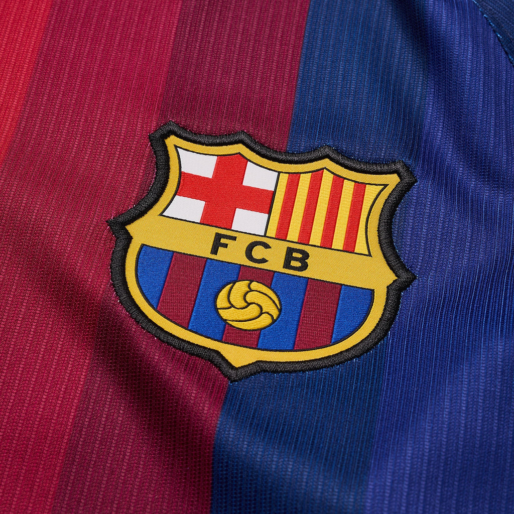 Barcelona 26/27 Home Long Sleeve Jersey — View 3