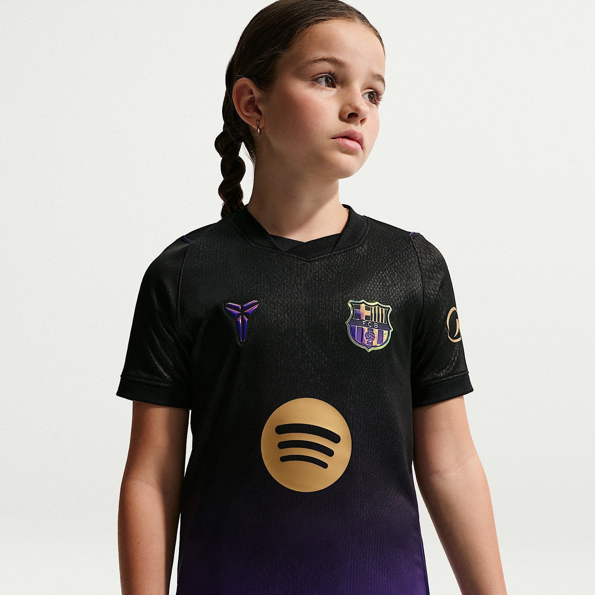 Barcelona 26/27 Away Kids Kit — View 3