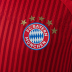 Bayern Munich 2026/27 Home Player Jersey — crest and fabric detail