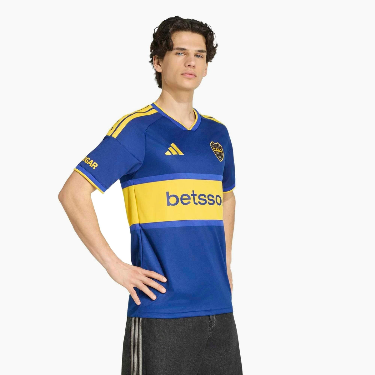 Boca Juniors 2026/27 Home Jersey - studio front model view