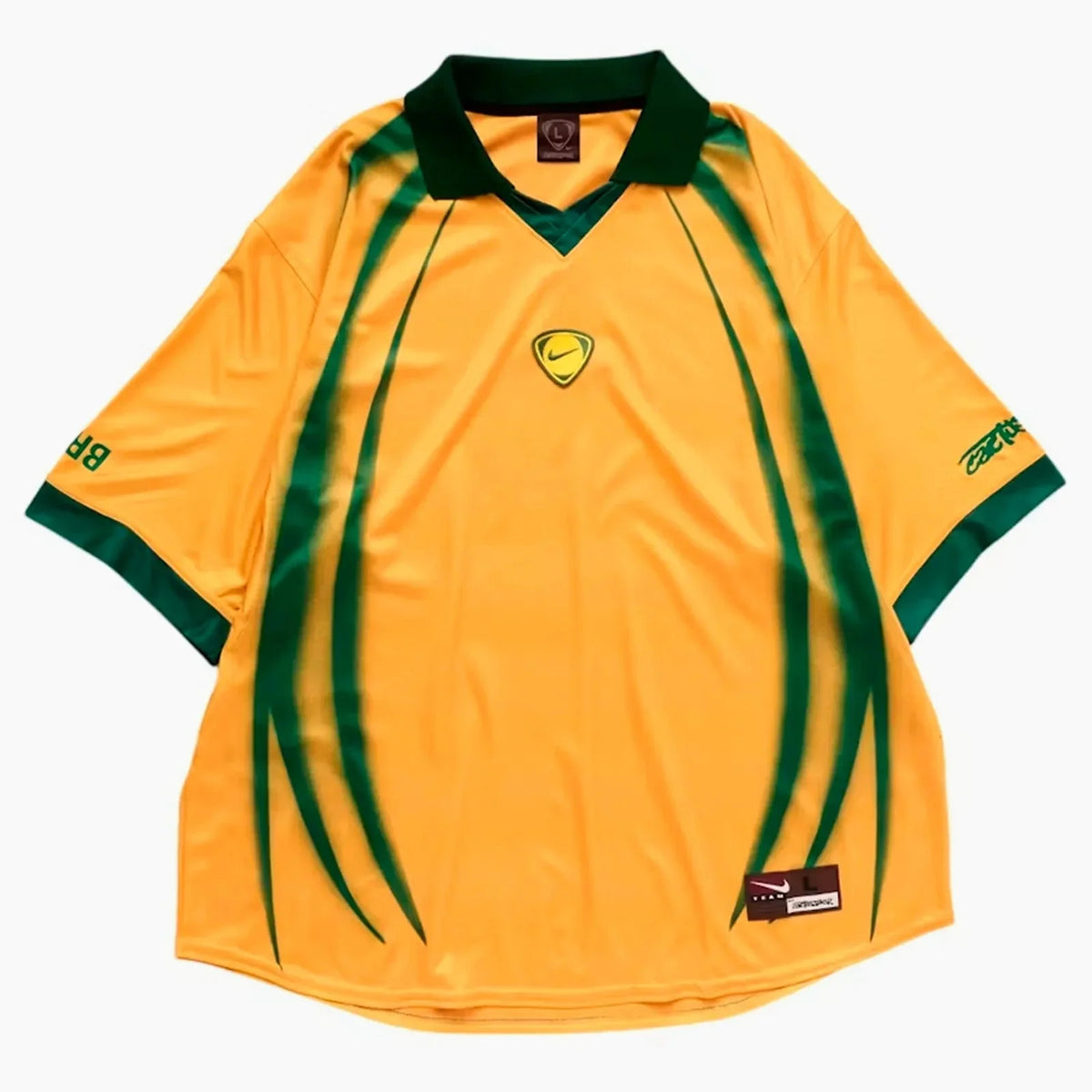 Brazil Travis Scott Cactus Jack x Nike Total 90 Retro Jersey