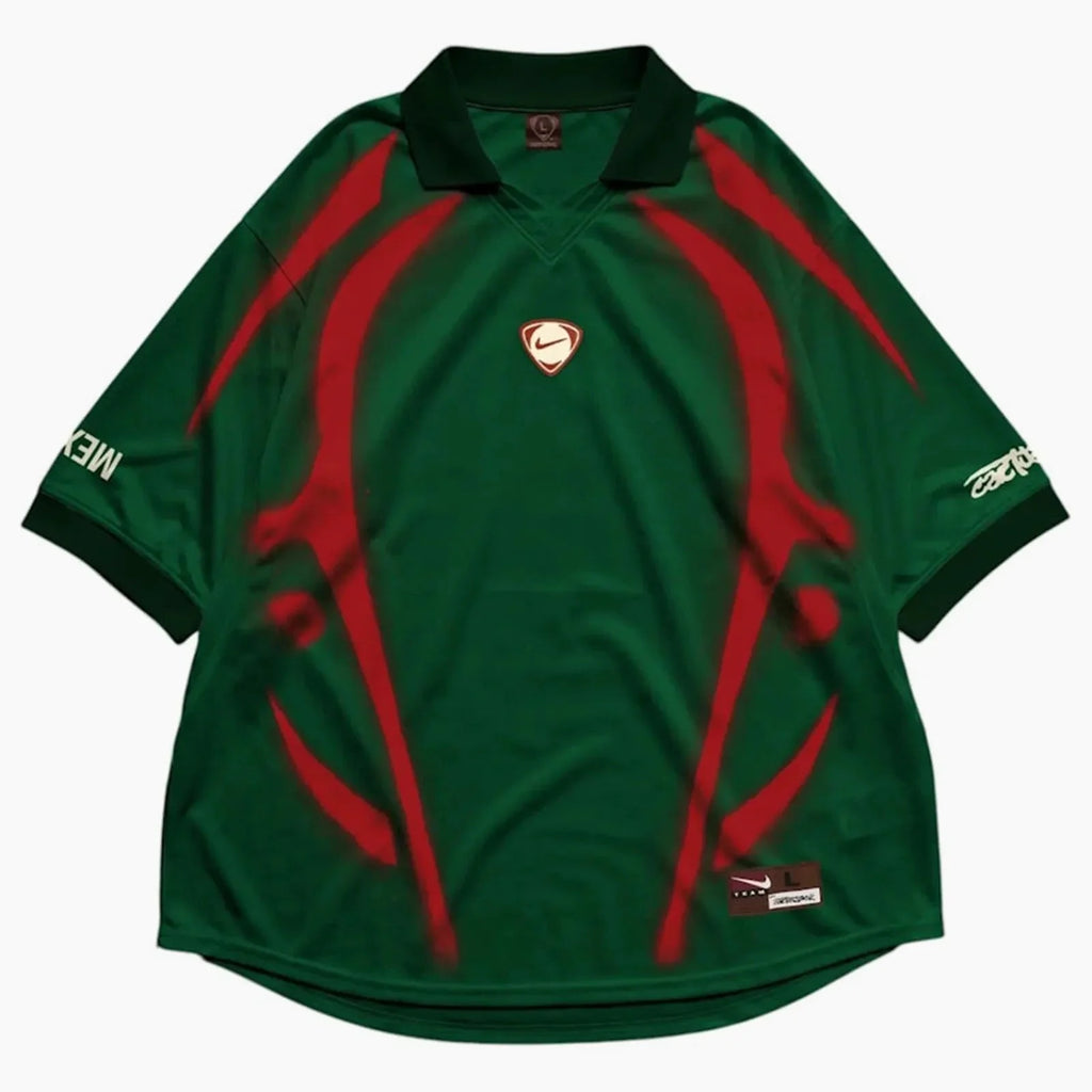Mexico Travis Scott Cactus Jack x Nike Total 90 Retro Jersey