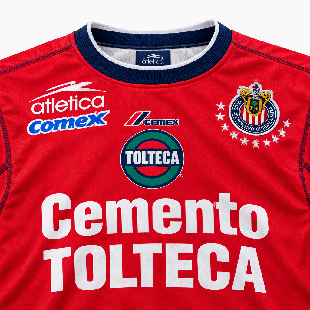 Chivas Guadalajara 2002/03 Home Retro Jersey — product detail 1