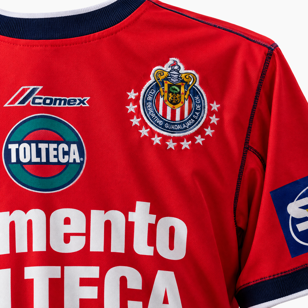 Chivas Guadalajara 2002/03 Home Retro Jersey — product detail 2