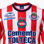 Chivas Guadalajara 2002/03 Home Long Sleeve Retro Jersey — product detail 1