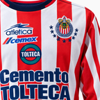Chivas Guadalajara 2002/03 Home Long Sleeve Retro Jersey — product detail 2