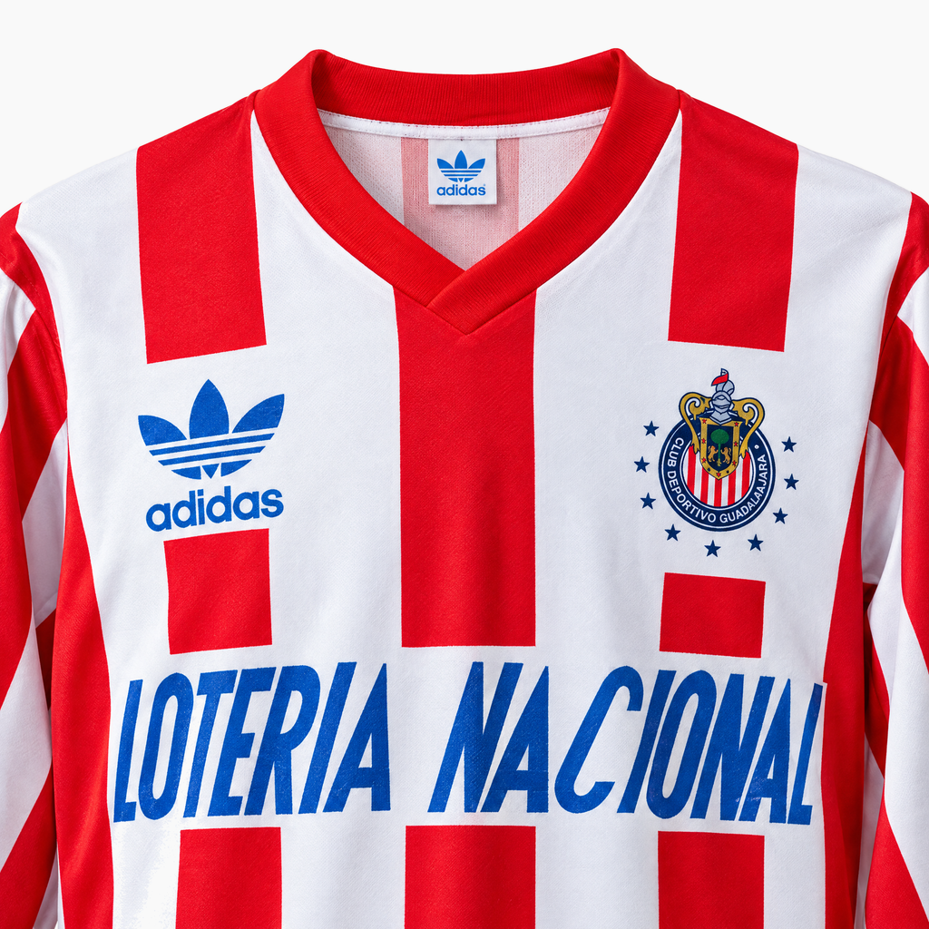 Chivas Guadalajara 1991/92 Home Long Sleeve Retro Jersey — product detail 1