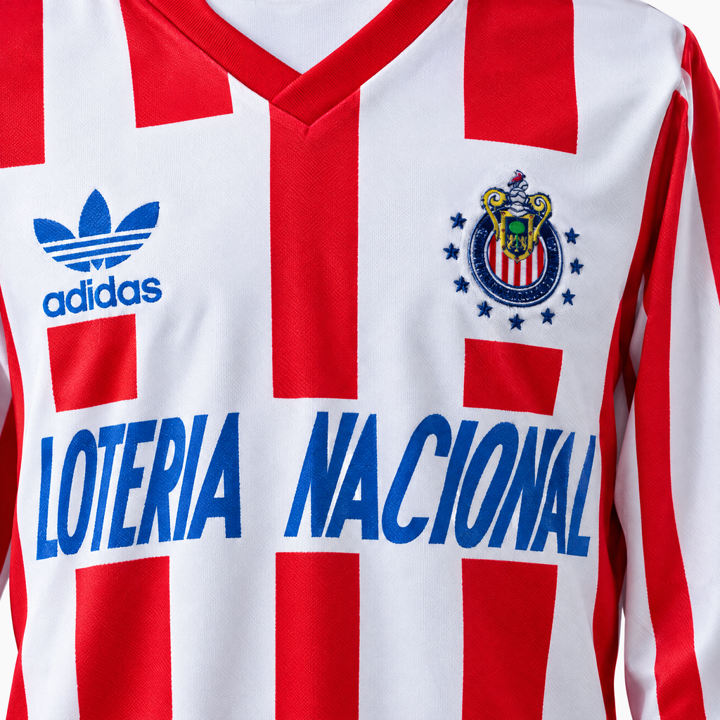 Chivas Guadalajara 1991/92 Home Long Sleeve Retro Jersey — product detail 2
