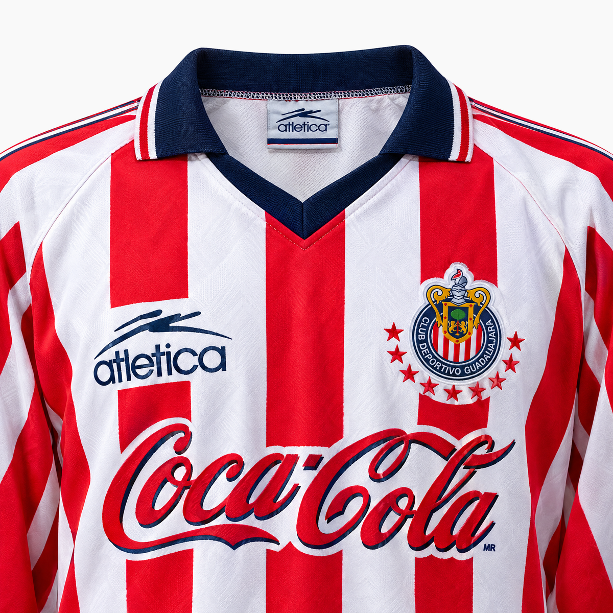 Chivas Guadalajara 1998/99 Home Long Sleeve Retro Jersey — product detail 1
