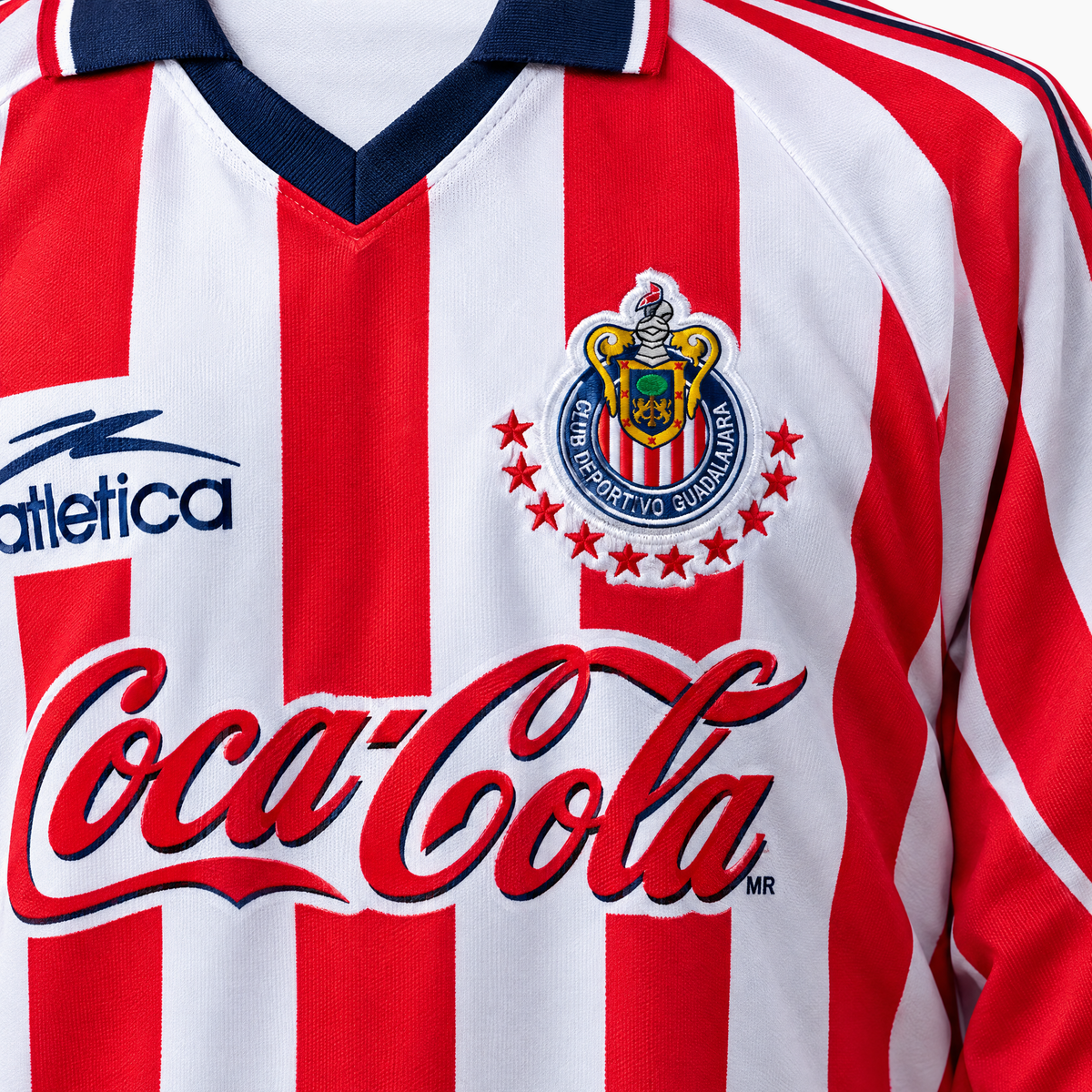 Chivas Guadalajara 1998/99 Home Long Sleeve Retro Jersey — product detail 2